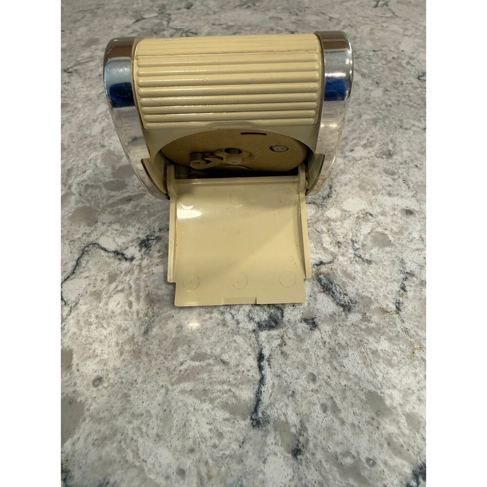 Vintage Westclox Travel Alarm Clock Roll Top JL - Picture 3 of 8